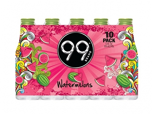 99BrandMalt10PKWatermelonsRevisedShrinkWrap